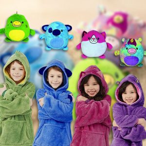 Giocattolo, cuscino e felpa con cappuccio | PILLOWPET