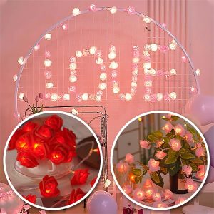 Stringhe di rose a LED (2 m) | LUMEROSE