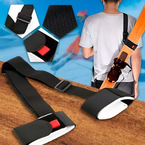 Tracolla regolabile porta sci | SKITREK