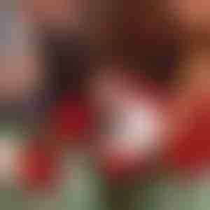 1 scatola per anelli con fiori di rosa in velluto | ROSABOX