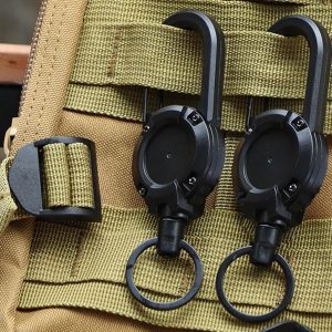 Portachiavi con cavo retrattile (2 pz) | TACTKEY