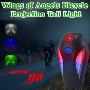 Luce posteriore per bici che gli automobilisti vedono davvero – proiezione ad ali | BIKELITE