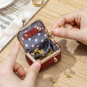 Compatta scatola da viaggio in pelle per gioielli | LUXIBOX